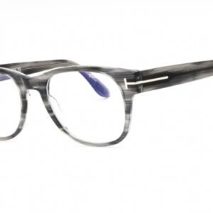 Tom Ford FT5898-B grey/other/clear/blue-light block lens 020 52-19-145 MM