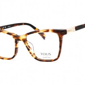 Tous VTOB29L SHINY BROWN HAVANA/YELLOW/clear demo lens 0743 51-17-135 MM