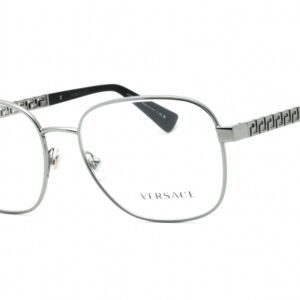 Versace 0VE1290 Gunmetal Grey / Clear Lens 1001 56-17-145 MM