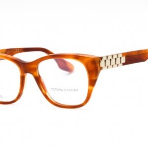 Victoria Beckham VB2662 STRIPED BLONDE HAVANA/Clear demo lens 223 52-16-145 MM