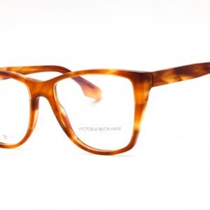 Victoria Beckham VB2664 STRIPED BLONDE HAVANA/Clear demo lens 223 54-16-140 MM