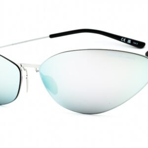 Balenciaga BB0350S Silver/Silver Mirror 004 68-16-130 MM