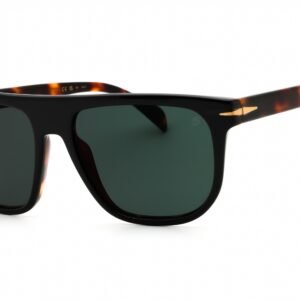 David Beckham DB 7111/S Black Havana/Green mirror 0WR7 MT 56-17-145 MM