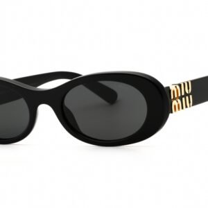 Miu Miu 0MU 06ZS Black/Dark Grey 1AB5S0 50-50-140 MM