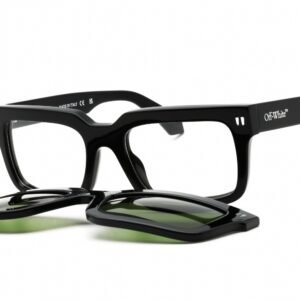 Off White CLIP ON2 BLACK/GREEN OERI130C99PLA0011055 54-20-145 MM