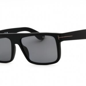 Tom Ford FT0999-N matte black / smoke polarized 02D 58-16-145 MM