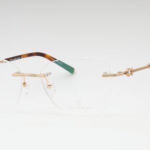 Charriol PC71027 Shiny Satin Gold / Clear Lens C01 54-17-135 MM
